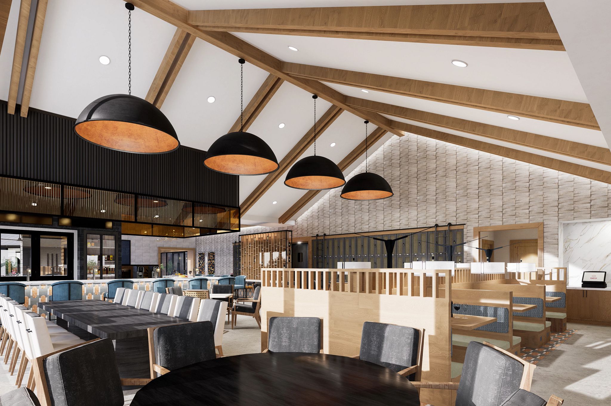 Rendering of the Planned Restaurant 