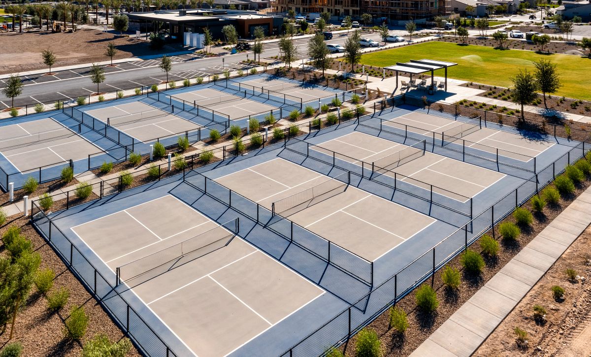 Trilogy Sunstone Cabochon Club Pickle Ball Courts