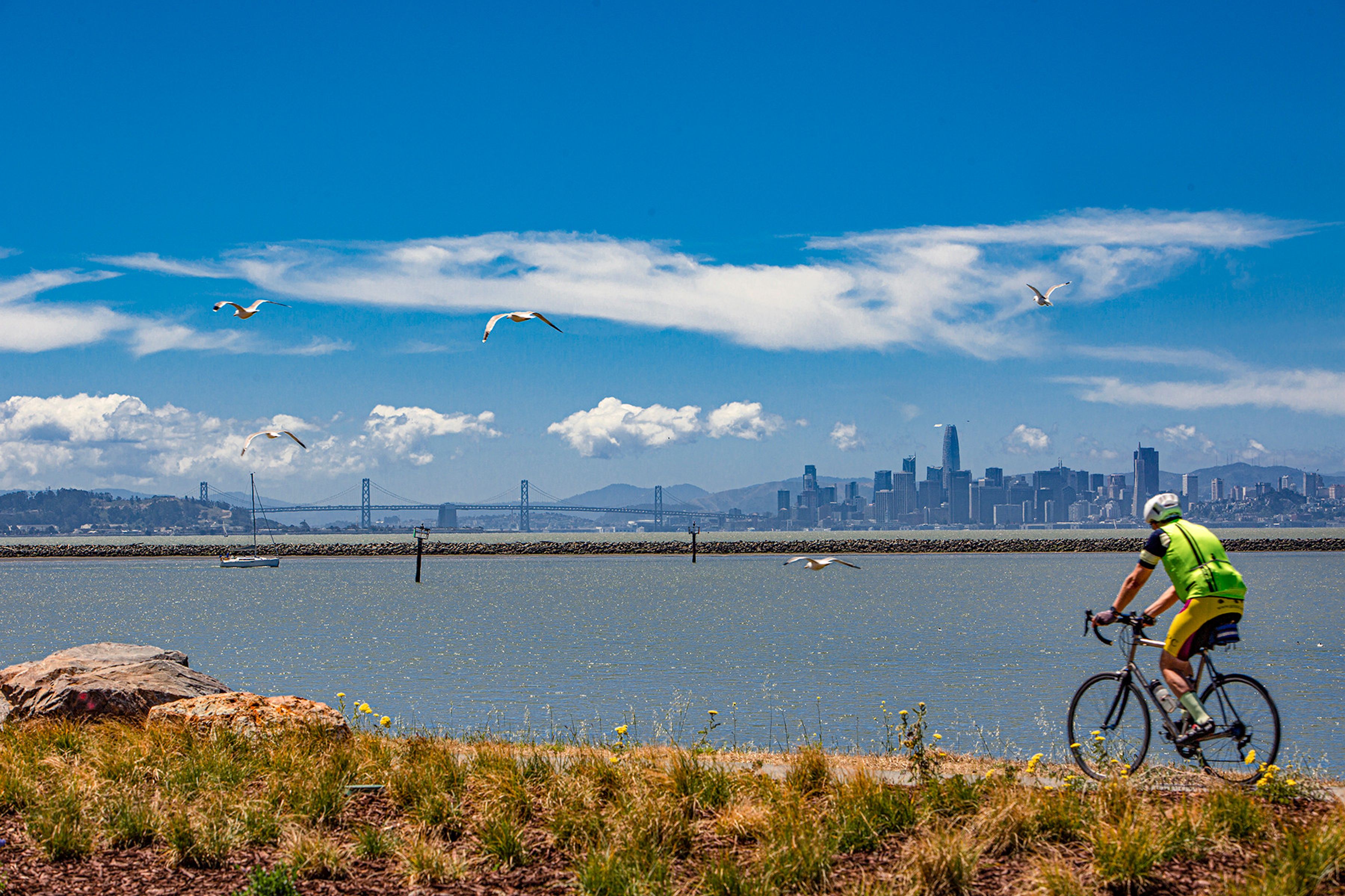 Biker in San Francisco