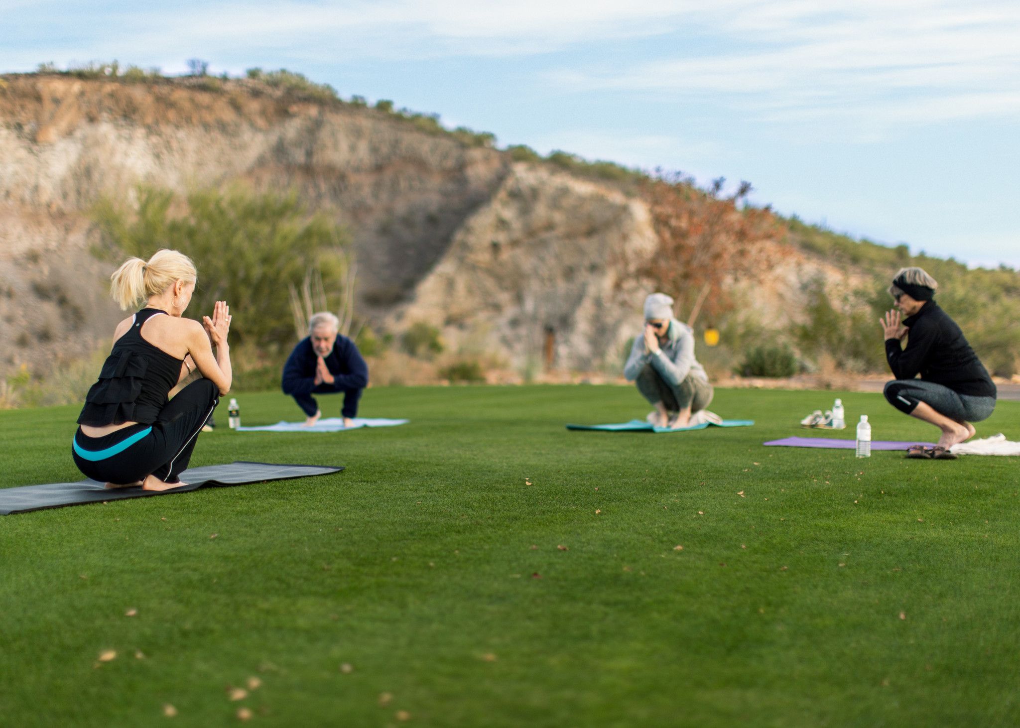 Homeowners at Yoga on the Lawn